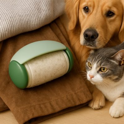 Opakovaně použitelný váleček na odstraňování chloupků, který nikdy neztrácí lepivost | SILICLEAN